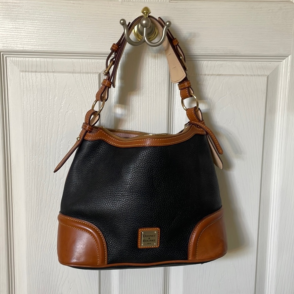 Dooney & Bourke black and brown shoulder bag LIKE NEW